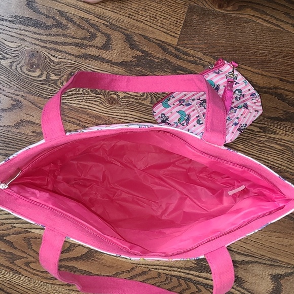 Large canvas mermaid tote bag NWT - Picture 2 of 7